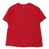 Vintage T-Shirts * | Vintage Dickies T-Shirt Xl Red Cotton