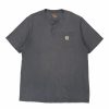 Vintage T-Shirts * | Vintage Carhartt T-Shirt Xl Grey Cotton