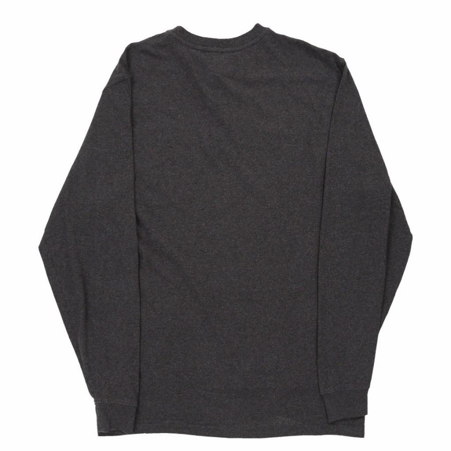 Vintage T-Shirts * | Vintage Carhartt Long Sleeve T-Shirt Small Black Cotton