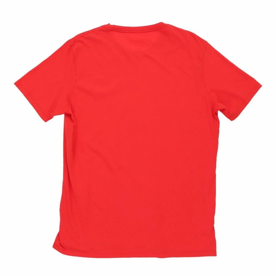 Vintage T-Shirts * | Vintage Napapijri T-Shirt Xl Red Cotton