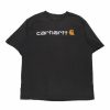 Vintage T-Shirts * | Vintage Carhartt T-Shirt Xl Black Cotton