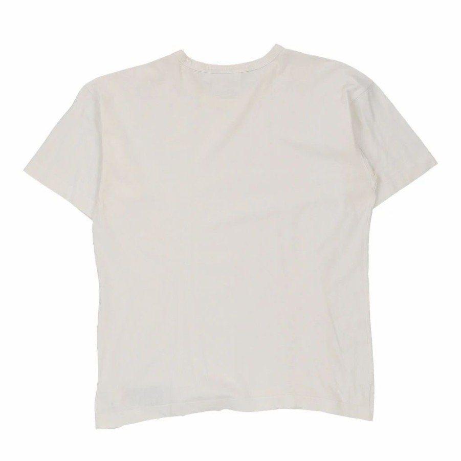 Vintage T-Shirts * | Vintage Puma T-Shirt Xs White Cotton