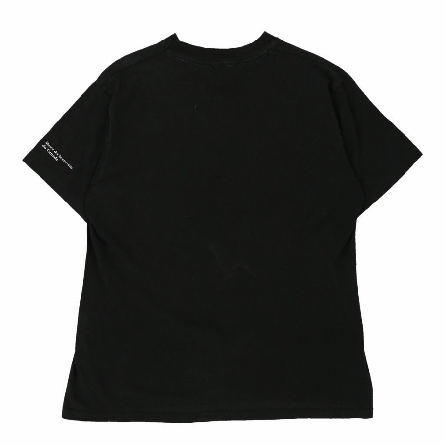 Vintage T-Shirts * | Vintage Unbranded T-Shirt Medium Black Cotton