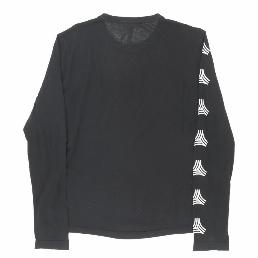 Vintage T-Shirts * | Vintage Adidas Long Sleeve T-Shirt Xs Black Cotton