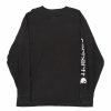 Vintage T-Shirts * | Vintage Carhartt Long Sleeve T-Shirt Large Black Cotton