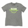 Vintage T-Shirts * | Vintage Blizzard Basketball Nike T-Shirt Small Grey Cotton