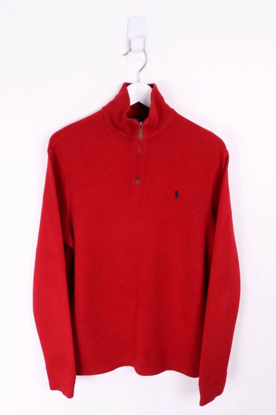 1/4 Zip Sweaters * | Restated Vintage Vintage Ralph Lauren 1/4 Zip Sweater Medium