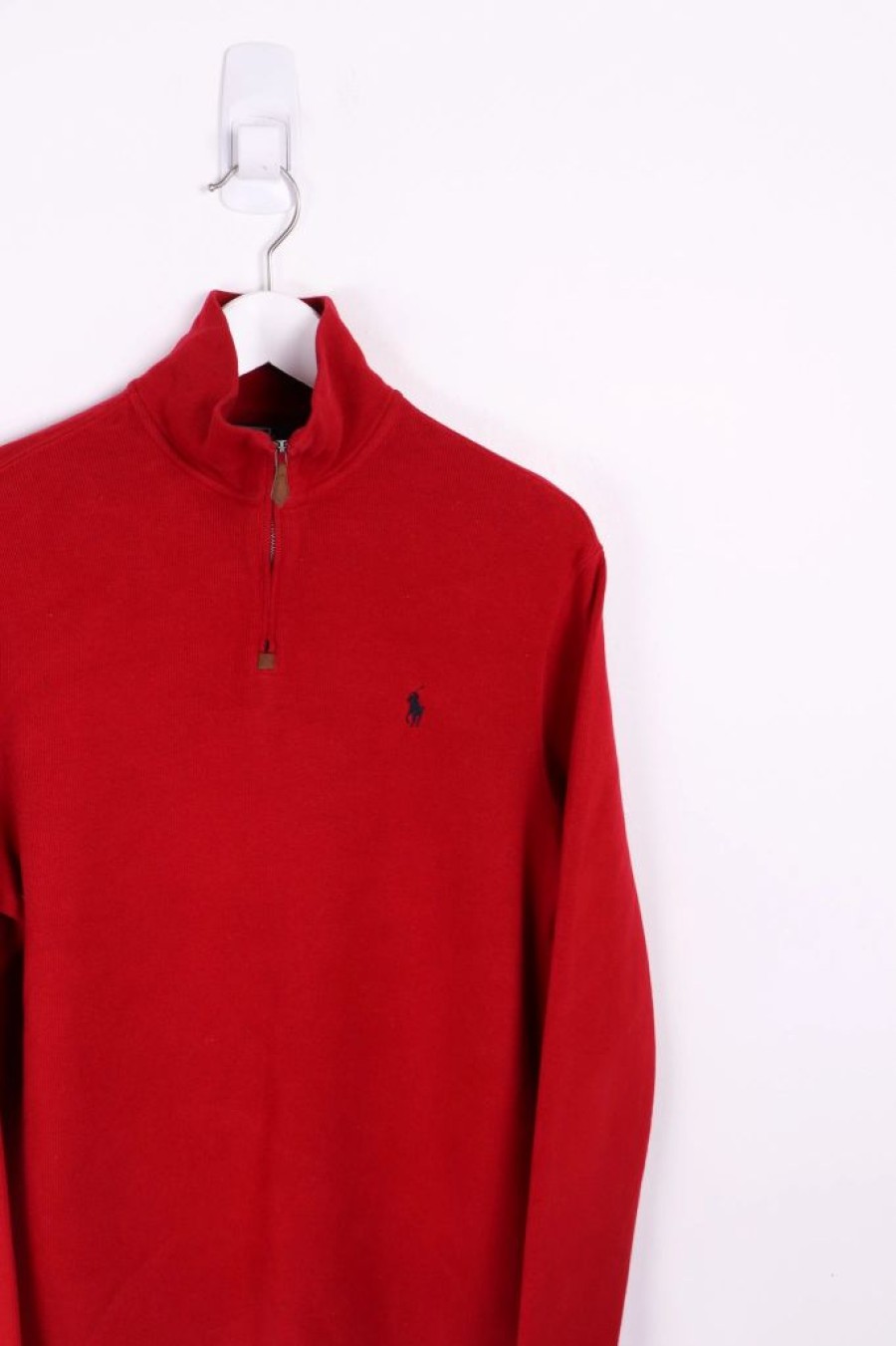 1/4 Zip Sweaters * | Restated Vintage Vintage Ralph Lauren 1/4 Zip Sweater Medium