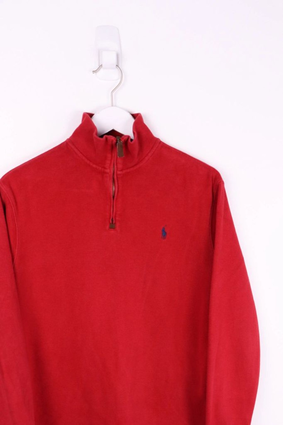 1/4 Zip Sweaters * | Restated Vintage Vintage Ralph Lauren 1/4 Zip Sweater Small