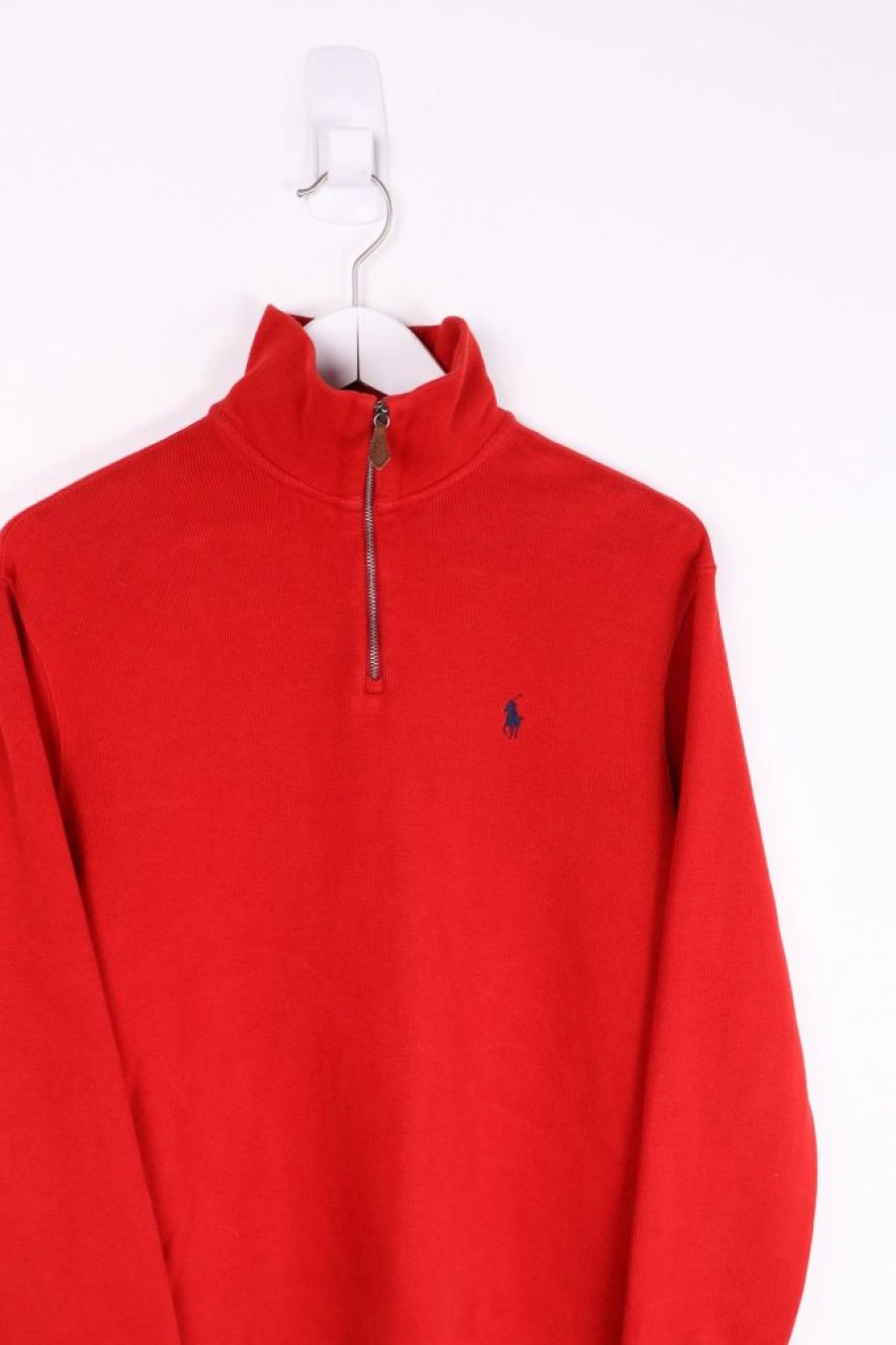 1/4 Zip Sweaters * | Restated Vintage Vintage Ralph Lauren Polo 1/4 Zip Sweater Medium