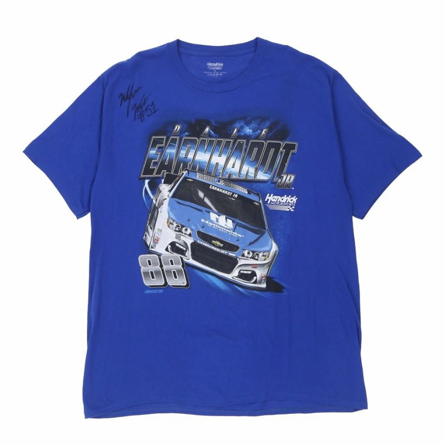 Vintage T-Shirts * | Vintage Hendrick Motorsports T-Shirt Xl Blue Cotton