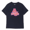 Vintage T-Shirts * | Vintage American University Champion T-Shirt Medium Navy Cotton