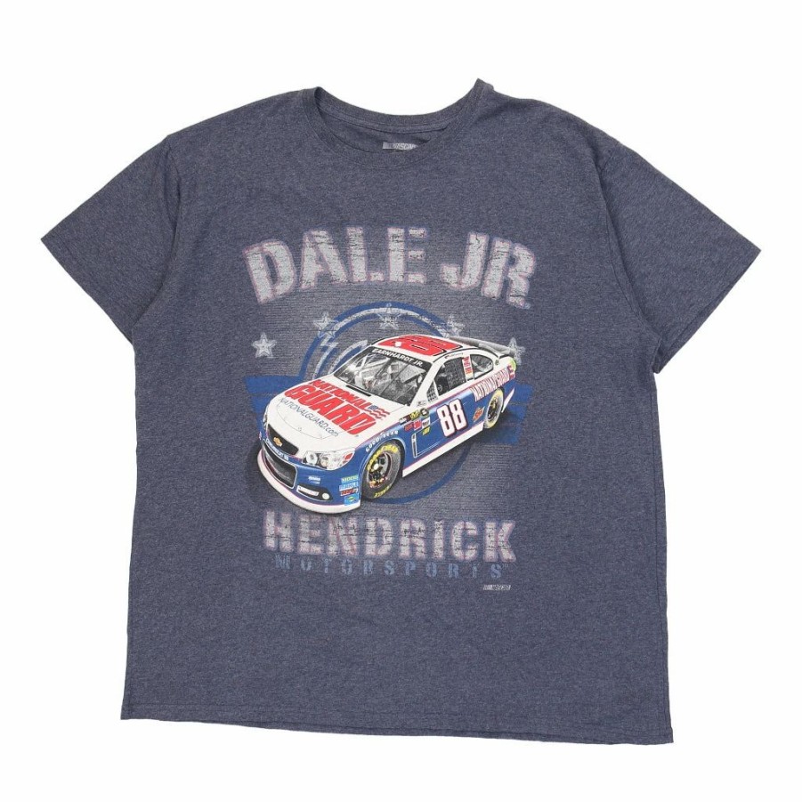 Vintage T-Shirts * | Vintage Dale Earnhardt Jr #88 Nascar T-Shirt 2Xl Blue Cotton