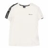 Vintage T-Shirts * | Vintage Champion T-Shirt Xs White Cotton