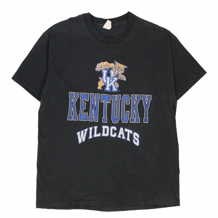 Vintage T-Shirts * | Vintage Kentucky Wildcats Unbranded T-Shirt 2Xl Black Cotton