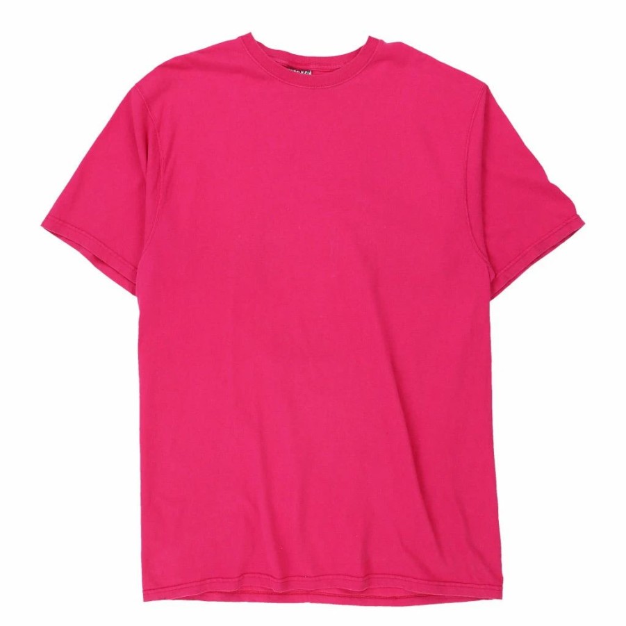 Vintage T-Shirts * | Vintage Pluma T-Shirt Large Pink Cotton