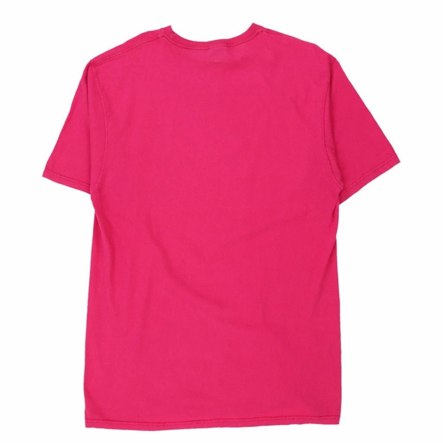 Vintage T-Shirts * | Vintage Pluma T-Shirt Large Pink Cotton