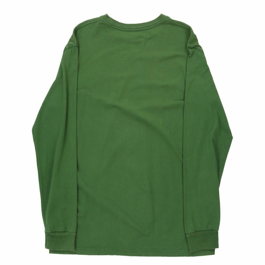 Vintage T-Shirts * | Vintage The North Face Long Sleeve T-Shirt Medium Green Cotton