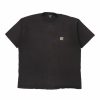 Vintage T-Shirts * | Vintage Carhartt T-Shirt Xl Black Cotton