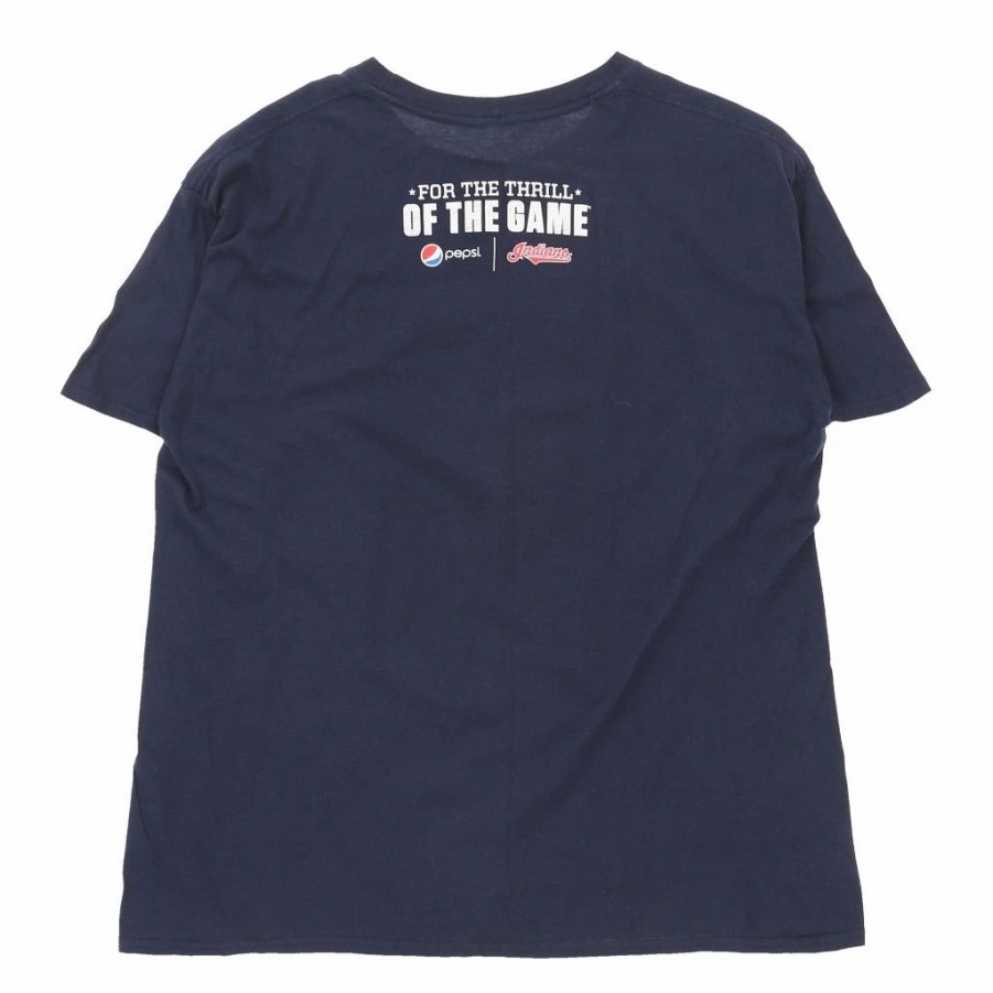 Vintage T-Shirts * | Vintage Unbranded T-Shirt Large Navy Cotton