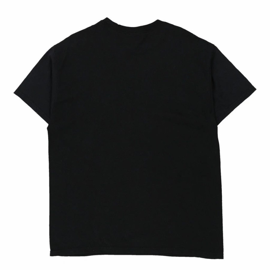 Vintage T-Shirts * | Vintage Fruit Of The Loom T-Shirt Xl Black Cotton