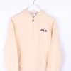 1/4 Zip Sweaters * | Restated Vintage Vintage Fila 1/4 Zip Sweater Small