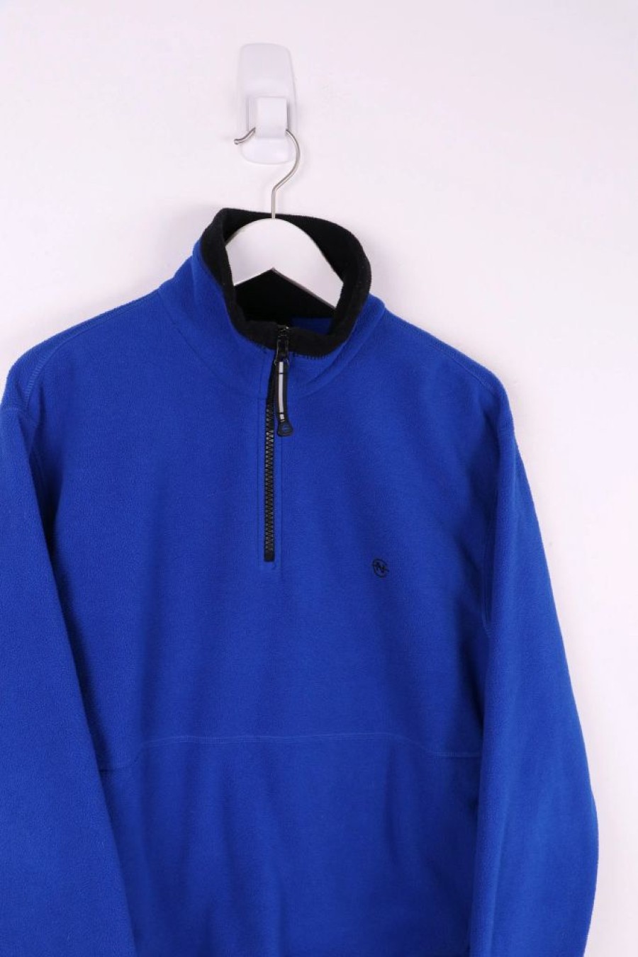 1/4 Zip Sweaters * | Restated Vintage Vintage Nautica 1/4 Zip Fleece Medium