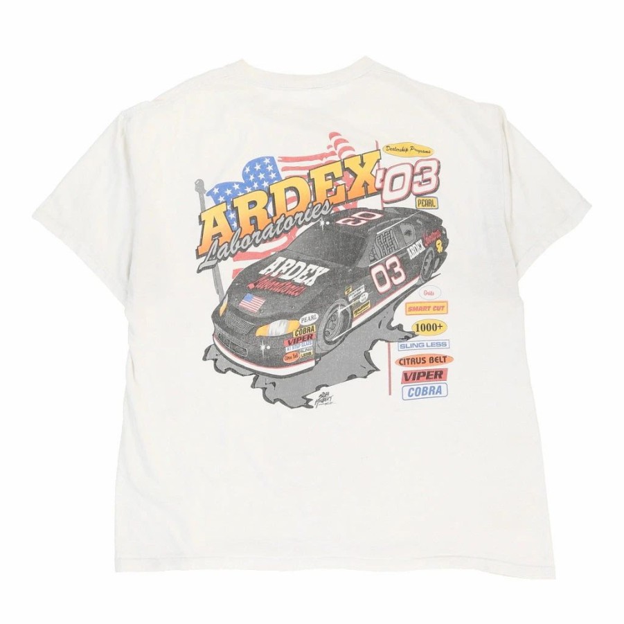 Vintage T-Shirts * | Vintage Ardex Laboratories 2003 Unbranded T-Shirt Xl White Cotton