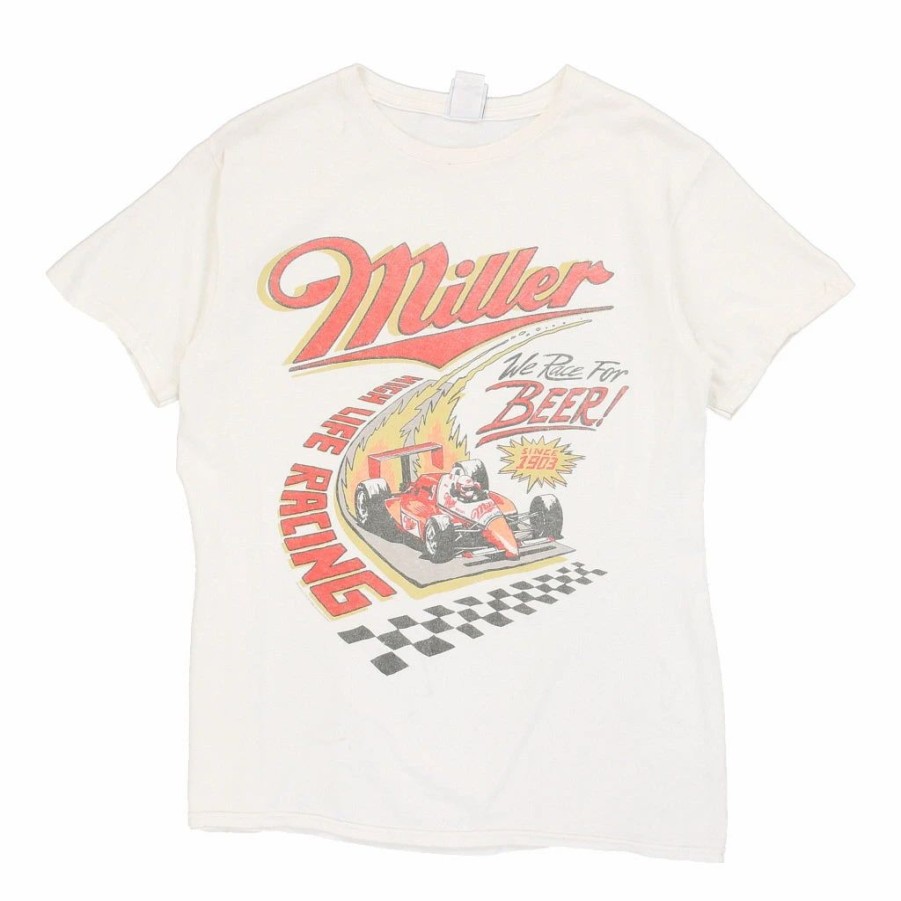 Vintage T-Shirts * | Vintage Junk Food Tees T-Shirt Small White Cotton