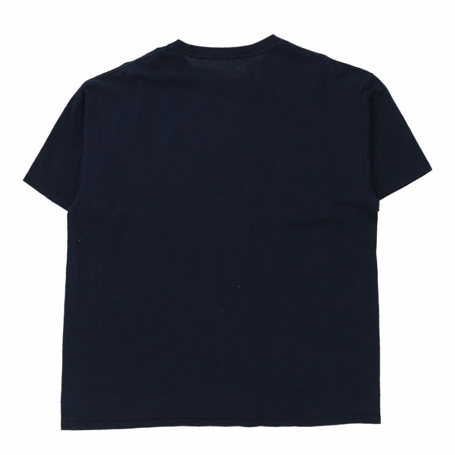 Vintage T-Shirts * | Vintage Yazbek T-Shirt 2Xl Navy Cotton