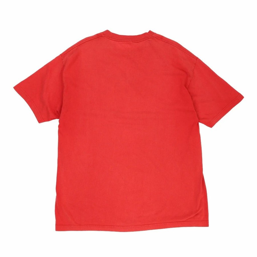 Vintage T-Shirts * | Vintage Reebok T-Shirt 2Xl Red Cotton