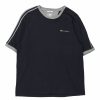 Vintage T-Shirts * | Vintage Champion T-Shirt Medium Navy Cotton