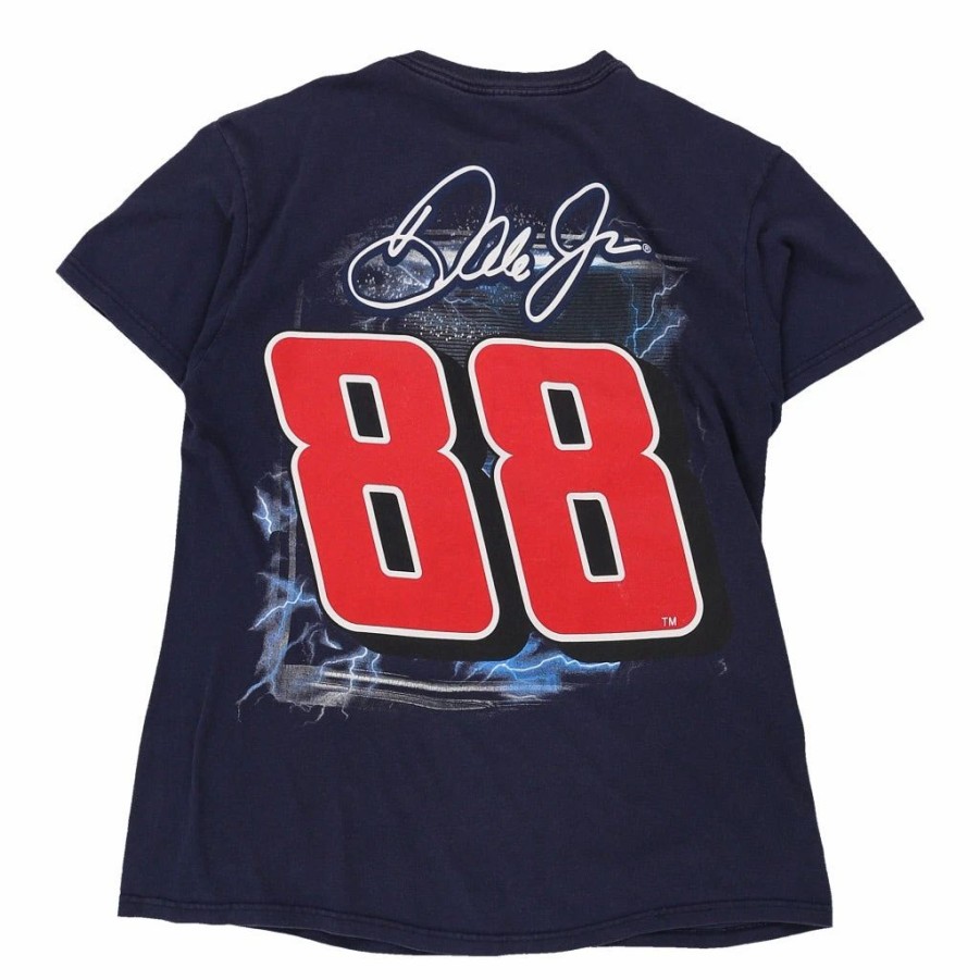 Vintage T-Shirts * | Vintage Dale Jr #88 Nascar T-Shirt Medium Navy Cotton