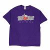 Vintage T-Shirts * | Vintage Fort Wayne Tin Caps Gildan T-Shirt 2Xl Purple Cotton