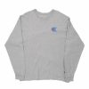 Vintage T-Shirts * | Vintage Champion Long Sleeve T-Shirt Xl Grey Cotton