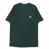 Vintage T-Shirts * | Vintage Carhartt T-Shirt Small Green Cotton