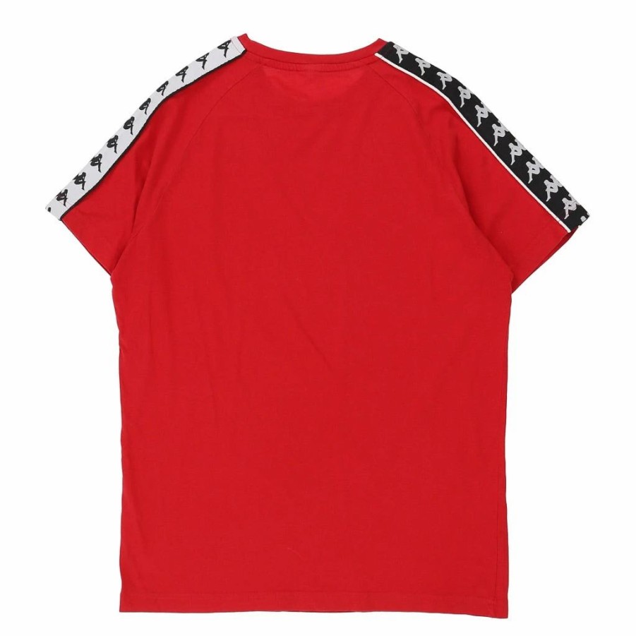 Vintage T-Shirts * | Vintage Kappa T-Shirt Medium Red Cotton