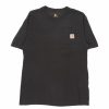 Vintage T-Shirts * | Vintage Carhartt T-Shirt Small Black Cotton