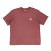 Vintage T-Shirts * | Vintage Carhartt T-Shirt Xl Red Cotton