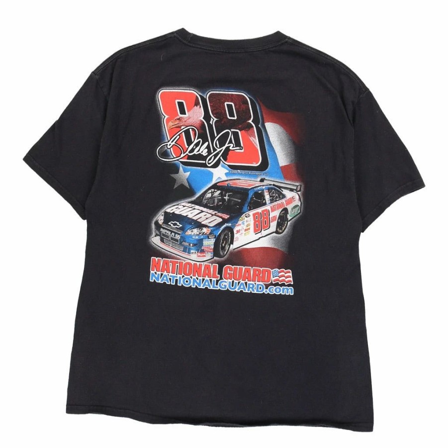 Vintage T-Shirts * | Vintage Dale Earnhardt Jr #88 2009 Hanes T-Shirt Large Black Cotton