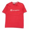 Vintage T-Shirts * | Vintage Champion T-Shirt Medium Red Cotton