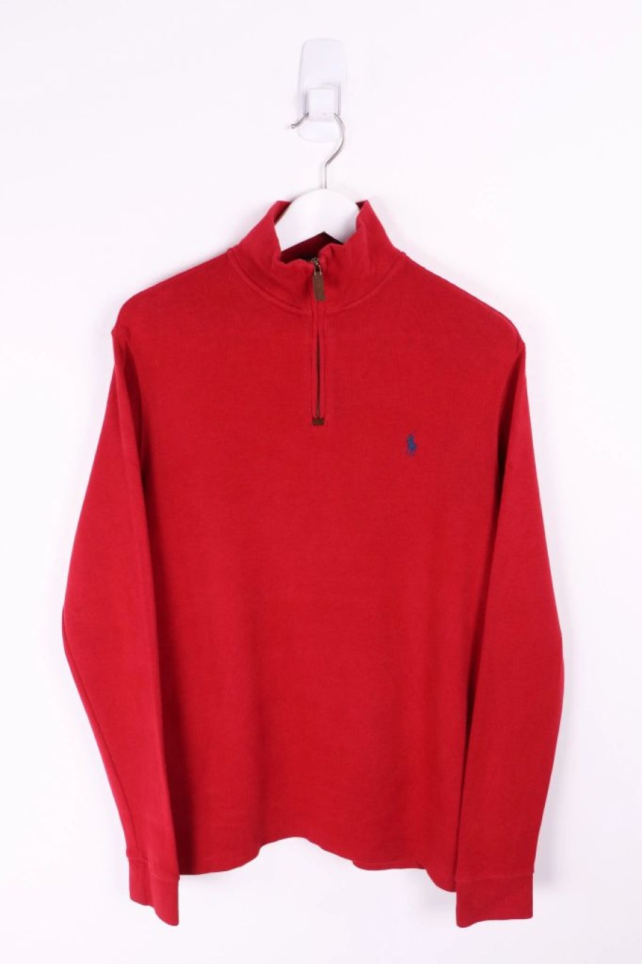 1/4 Zip Sweaters * | Restated Vintage Vintage Ralph Lauren 1/4 Zip Sweater Medium