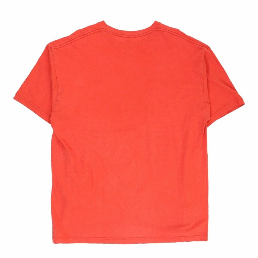 Vintage T-Shirts * | Vintage Orlando, Florida Hudson News T-Shirt Xl Orange Cotton