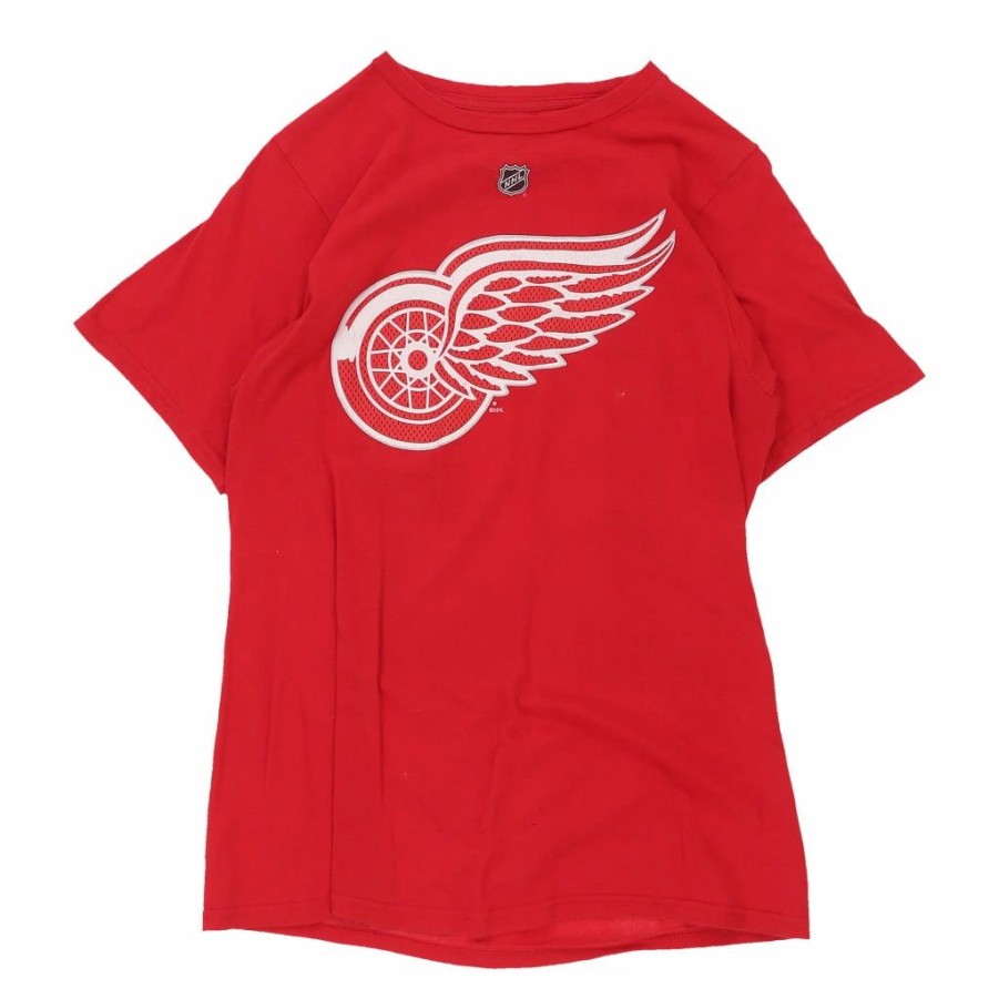 Vintage T-Shirts * | Vintage Detroit Red Wings Datsyuk 13 Reebok T-Shirt Small Red Cotton