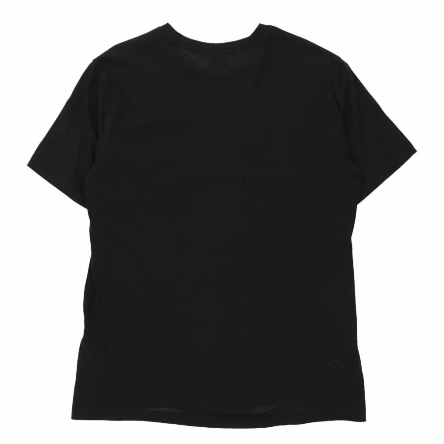 Vintage T-Shirts * | Vintage Champion T-Shirt Xl Black Cotton