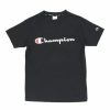 Vintage T-Shirts * | Vintage Champion T-Shirt Small Black Cotton