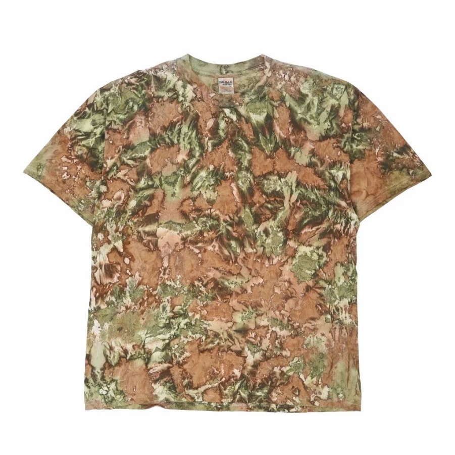 Vintage T-Shirts * | Vintage Gildan T-Shirt Xl Camo Cotton