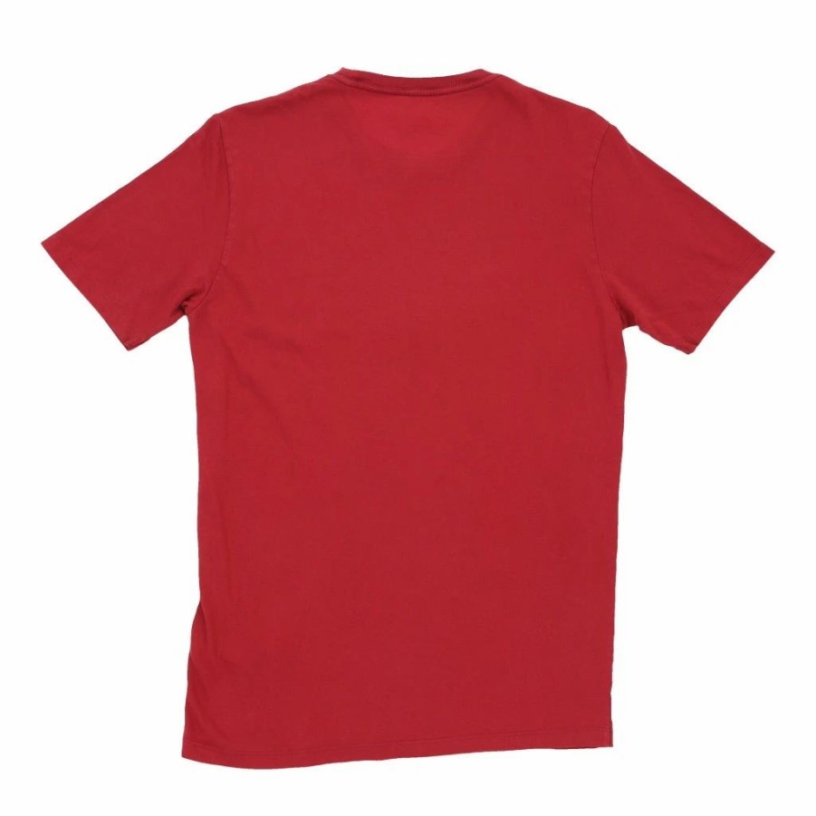 Vintage T-Shirts * | Vintage Napapijri T-Shirt Small Red Cotton