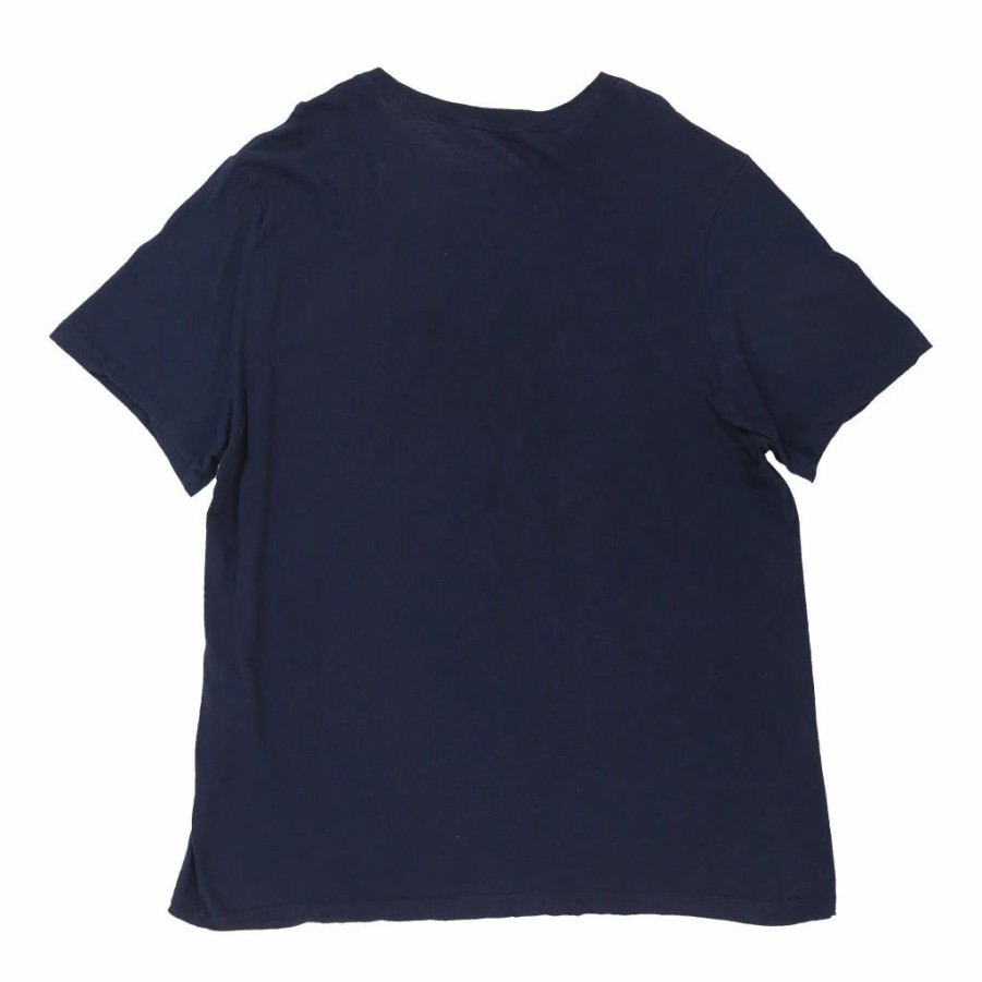 Vintage T-Shirts * | Vintage Nike T-Shirt Xl Navy Cotton