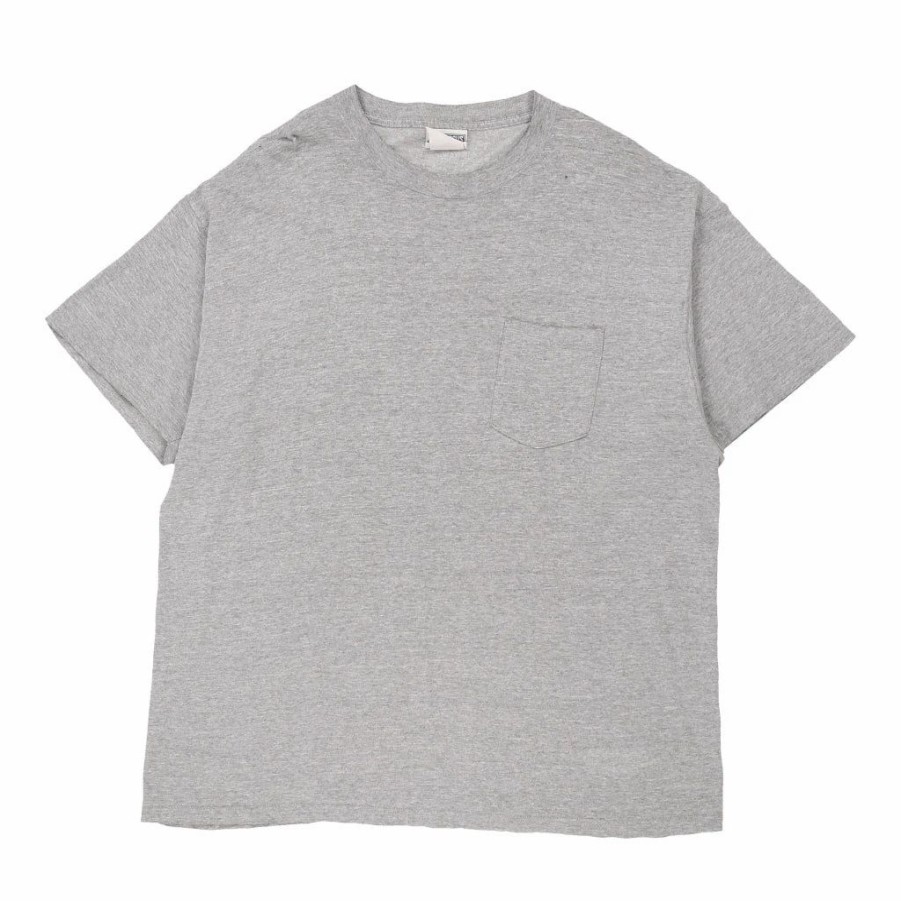 Vintage T-Shirts * | Vintage Discus Athletic T-Shirt Xl Grey Cotton